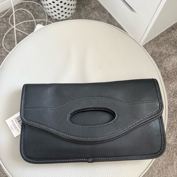Coach Fold over cut out clutch crossbody - Picture 6 of 7